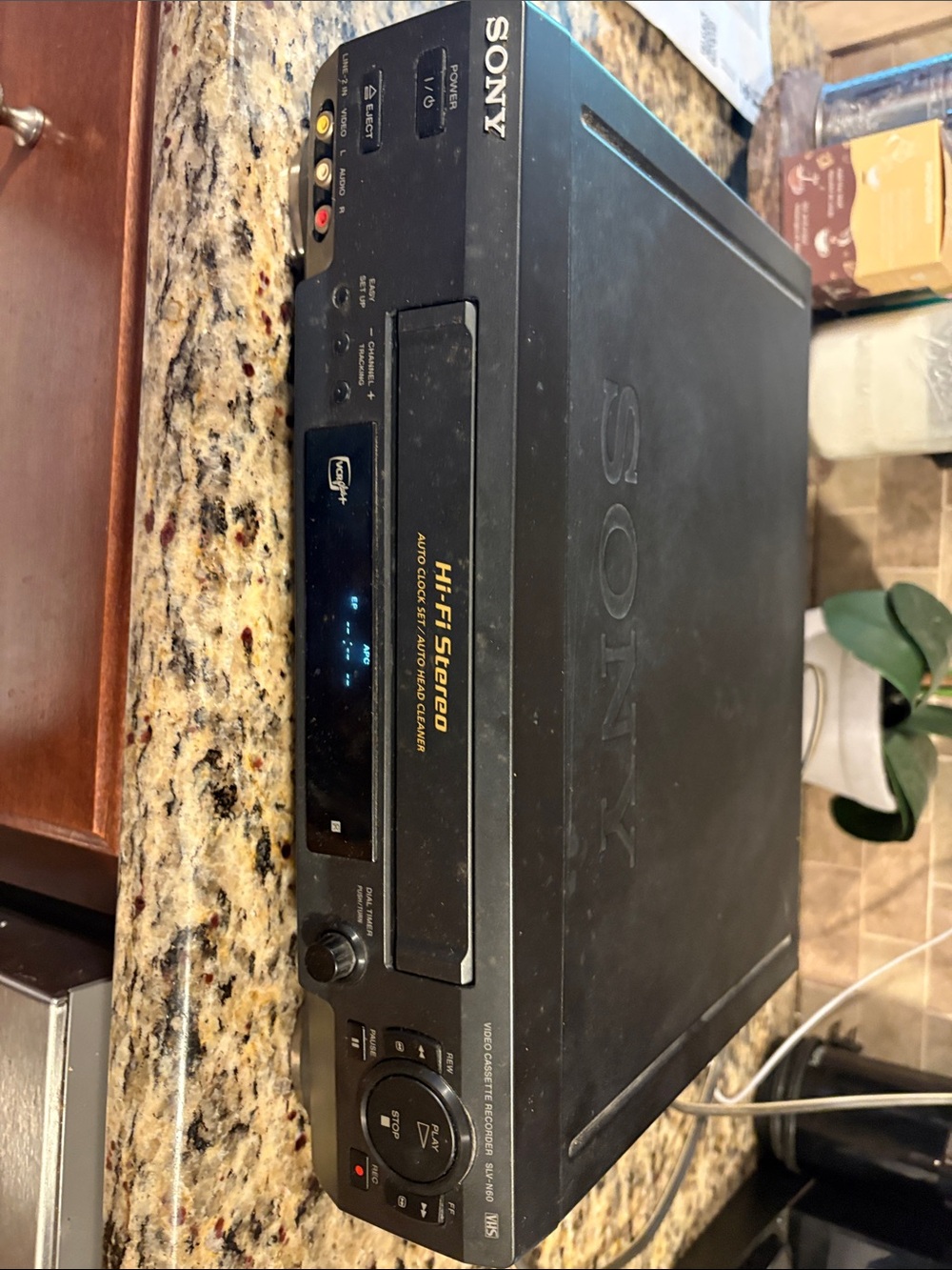 Sony Portable DVD/VCR Player - Black